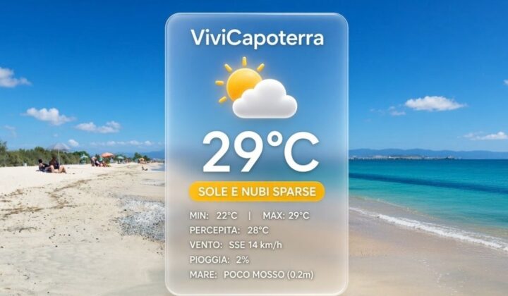 Previsioni Meteo Capoterra 18 settembre 2026 bollettino e tendenza meteo a La Maddalena Spiaggia