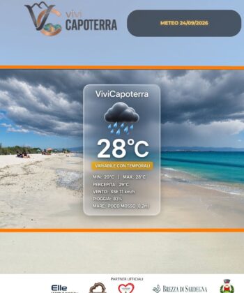 Previsioni Meteo Capoterra 24 settembre 2026 bollettino e tendenza meteo a La Maddalena Spiaggia