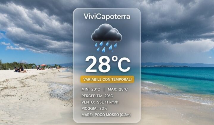 Previsioni Meteo Capoterra 24 settembre 2026 bollettino e tendenza meteo a La Maddalena Spiaggia