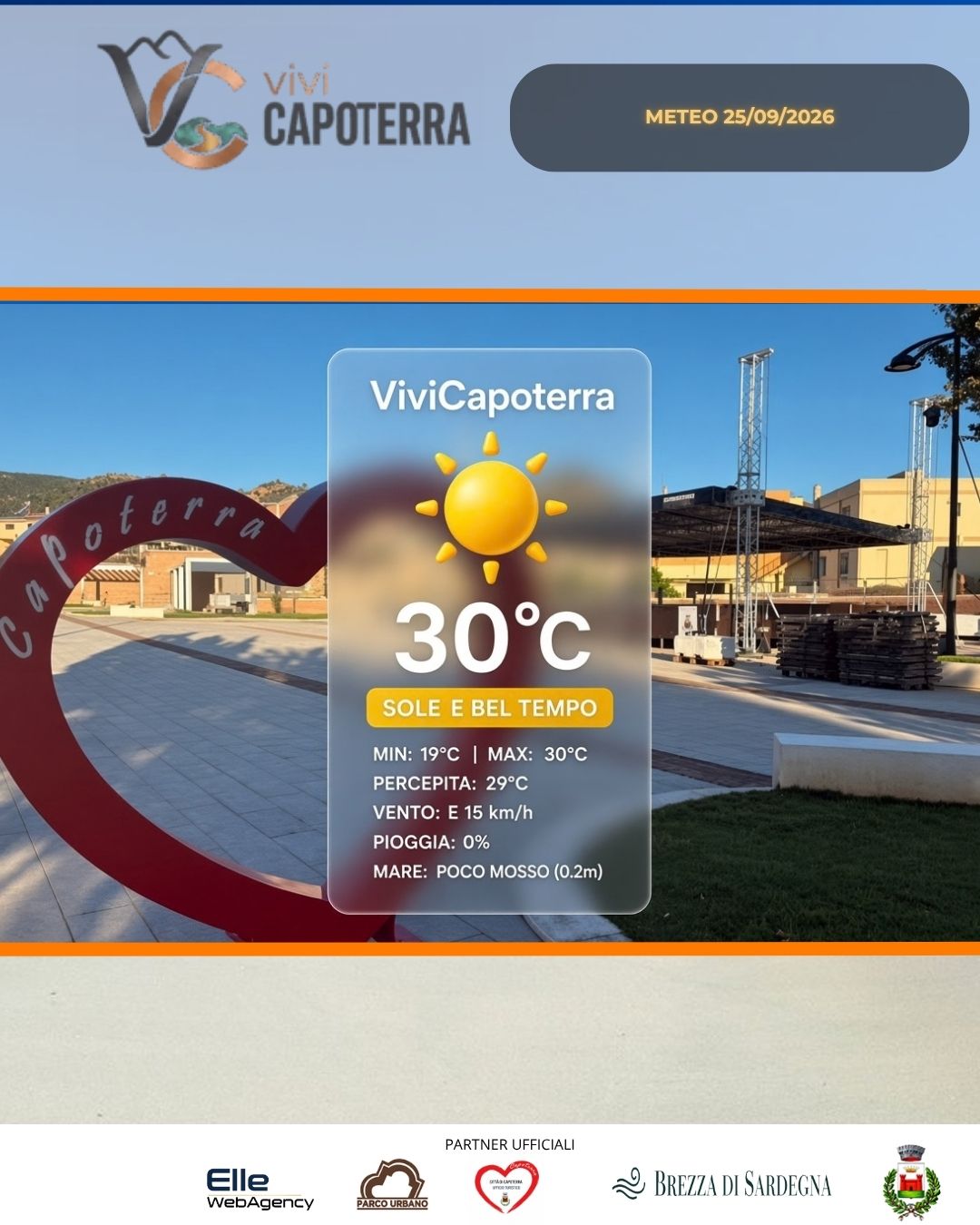 Previsioni Meteo Capoterra 25 settembre 2026 bollettino e tendenza meteo a La Maddalena Spiaggia Previsioni Meteo Capoterra 25 settembre 2026 bollettino e tendenza meteo a La Maddalena Spiaggia