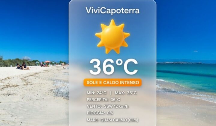 METEO CAPOTERRA 5 SETTEMBRE