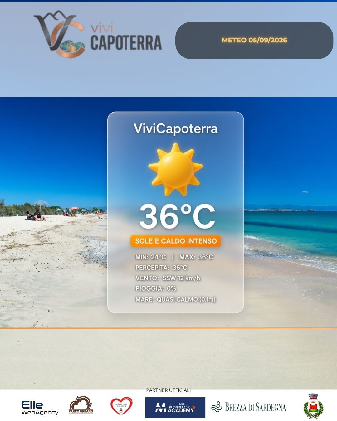 METEO CAPOTERRA 5 SETTEMBRE