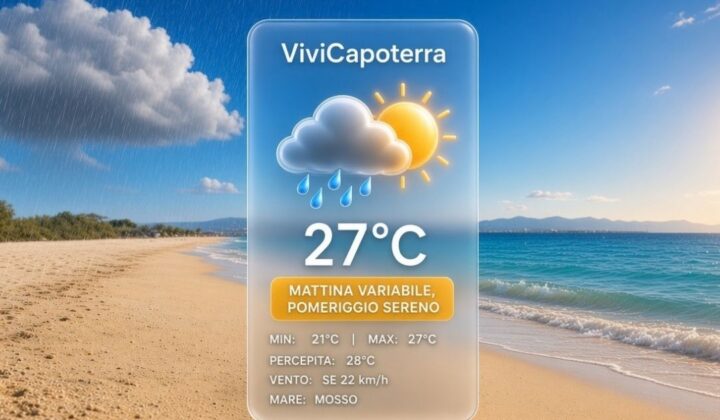 Previsioni Meteo Capoterra 4 ottobre 2026 bollettino dettagliato e tendenza litorale La Maddalena Spiaggia