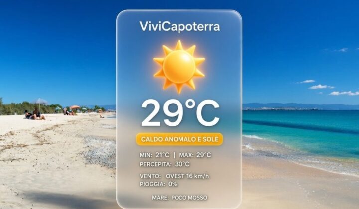 Previsioni Meteo Capoterra 6 ottobre 2026 bollettino dettagliato e tendenza litorale La Maddalena Spiaggia